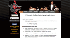 Desktop Screenshot of manchestersymphonyorchestra.com